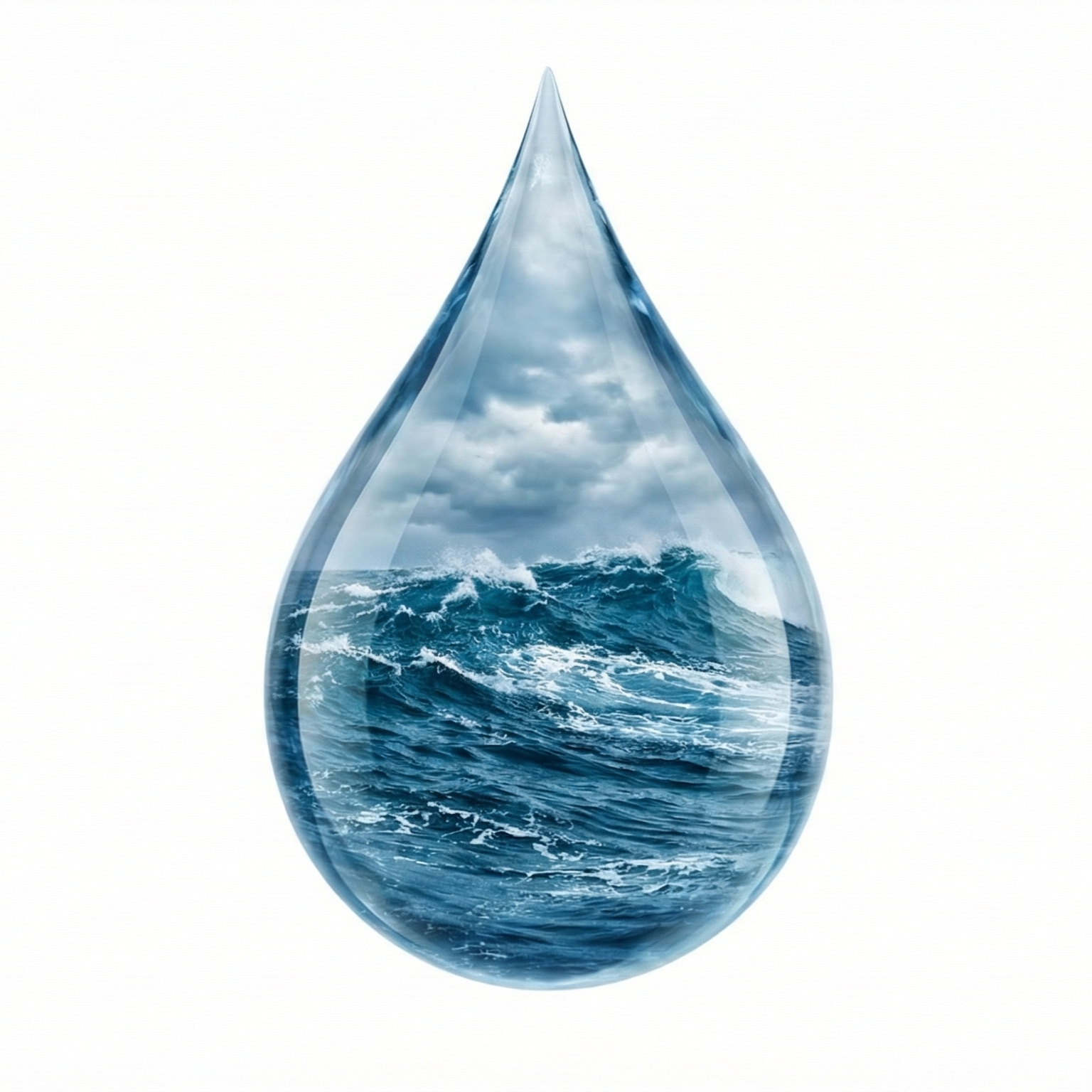 Are you a drop in the ocean or an ocean in a drop?